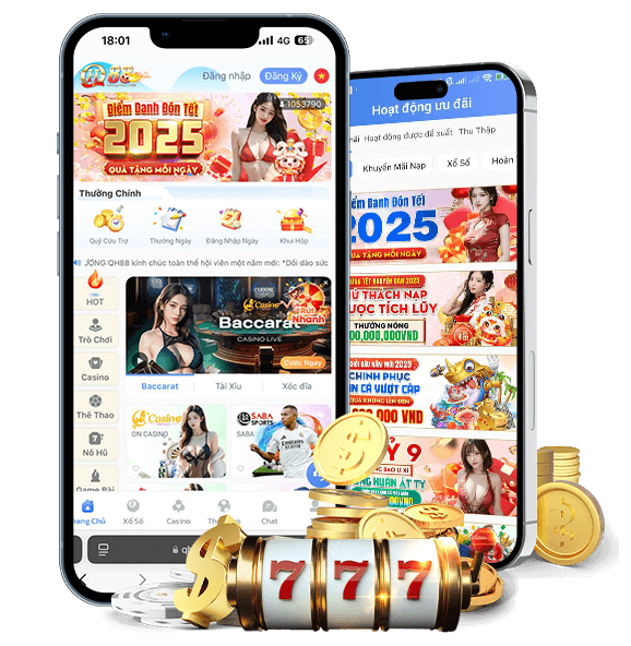 Giao diện QH88 trên thiết bị di động